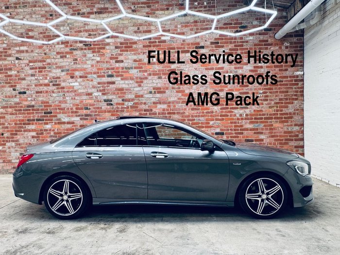 2015 Mercedes-Benz CLA-Class CLA250 Sport C117 Four Wheel Drive Mountain Grey