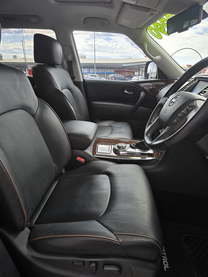 2023 Nissan Patrol Ti-L Y62 MY23 4X4 Dual Range Hermosa Blue