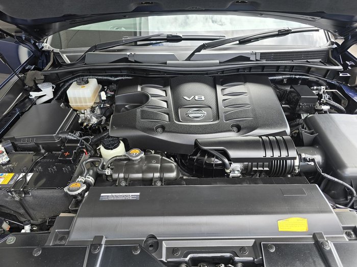 2023 Nissan Patrol Ti-L Y62 MY23 4X4 Dual Range Hermosa Blue