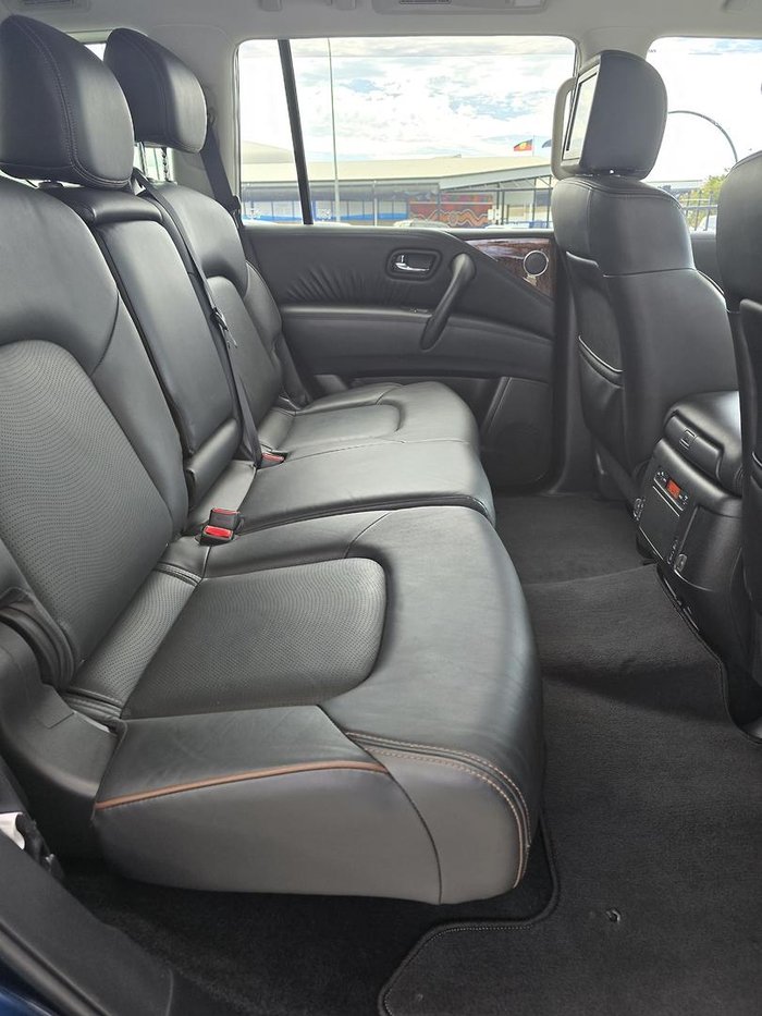 2023 Nissan Patrol Ti-L Y62 MY23 4X4 Dual Range Hermosa Blue