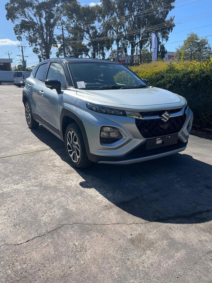 2025 Suzuki Fronx Hybrid KW Splendid Silver Pearl Metallic + Bluish Black Pearl