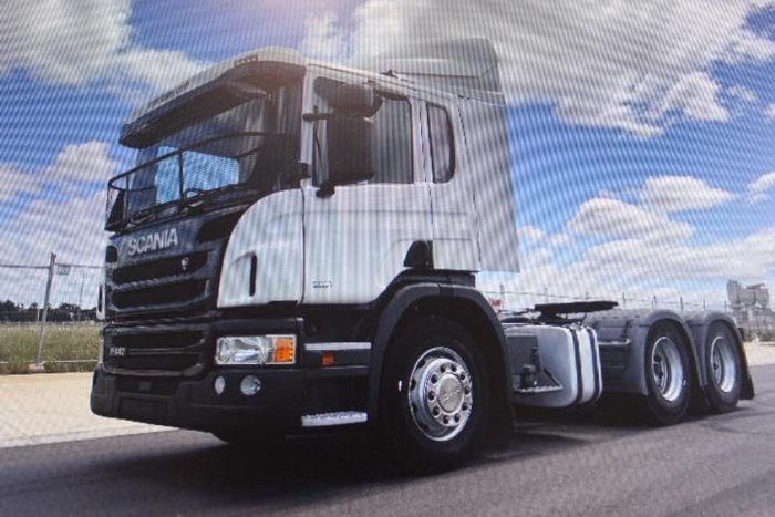 2017 Scania P440 2017 6X2 WHITE