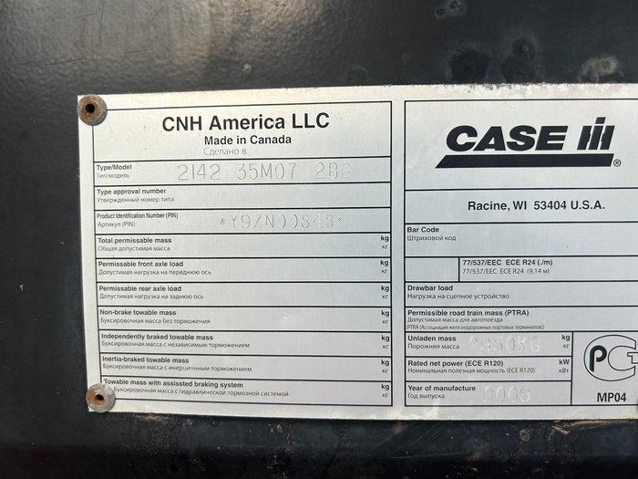 2009 CASE IH 2142 Rigid Draper