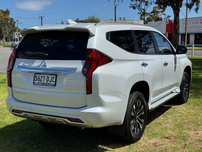 2024 Mitsubishi Pajero Sport Exceed QF MY23 4X4 Dual Range White Diamond