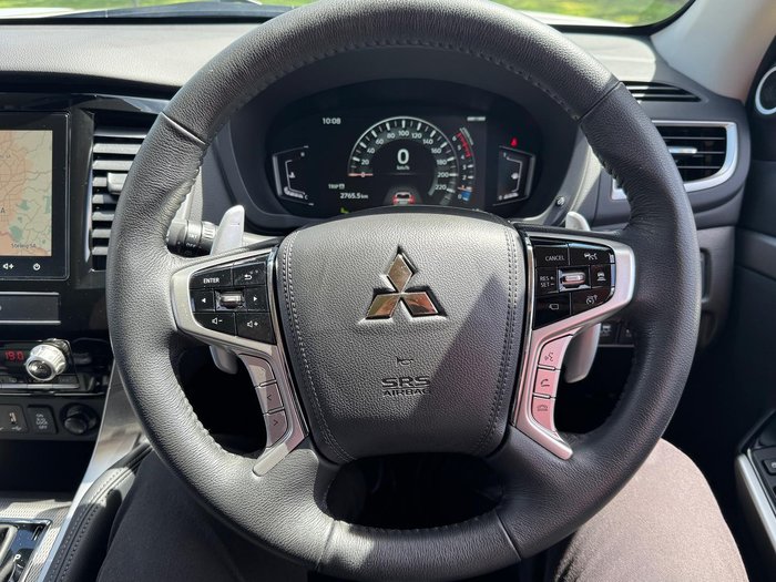 2024 Mitsubishi Pajero Sport Exceed QF MY23 4X4 Dual Range White Diamond