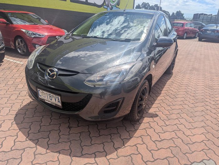 2012 Mazda 2 Neo DE Series 2 MY12 Metropolitan Grey