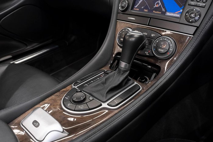 2009 Mercedes-Benz SL-Class SL350 R230 MY09 Obsidian Black