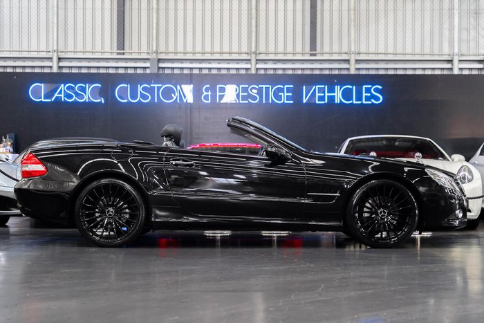2009 Mercedes-Benz SL-Class SL350 R230 MY09 Obsidian Black
