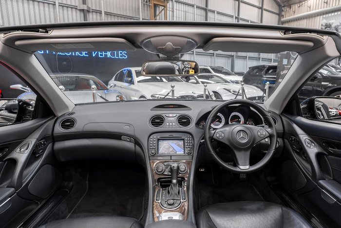 2009 Mercedes-Benz SL-Class SL350 R230 MY09 Obsidian Black