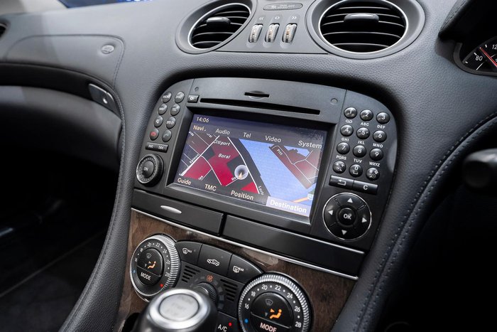 2009 Mercedes-Benz SL-Class SL350 R230 MY09 Obsidian Black