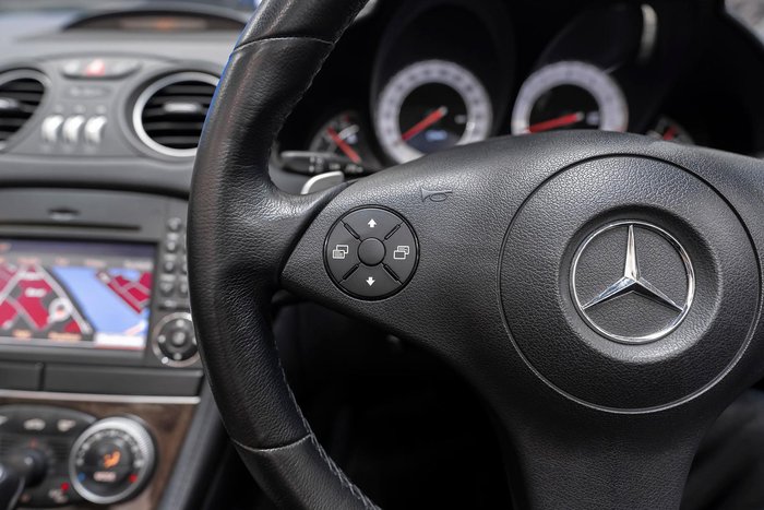 2009 Mercedes-Benz SL-Class SL350 R230 MY09 Obsidian Black
