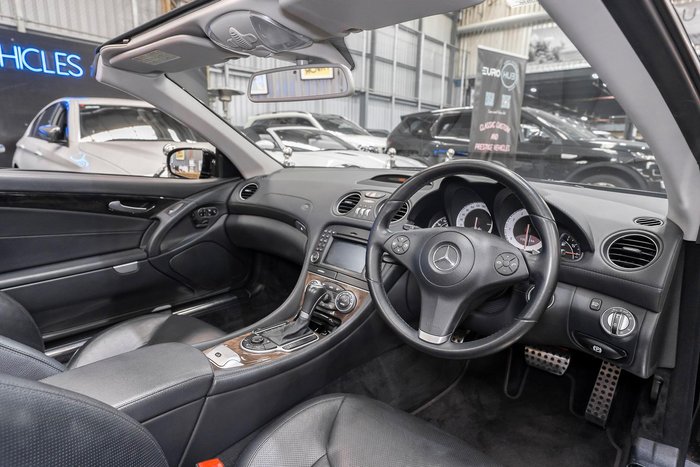 2009 Mercedes-Benz SL-Class SL350 R230 MY09 Obsidian Black