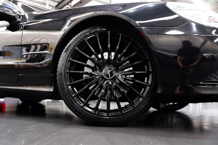 2009 Mercedes-Benz SL-Class SL350 R230 MY09 Obsidian Black