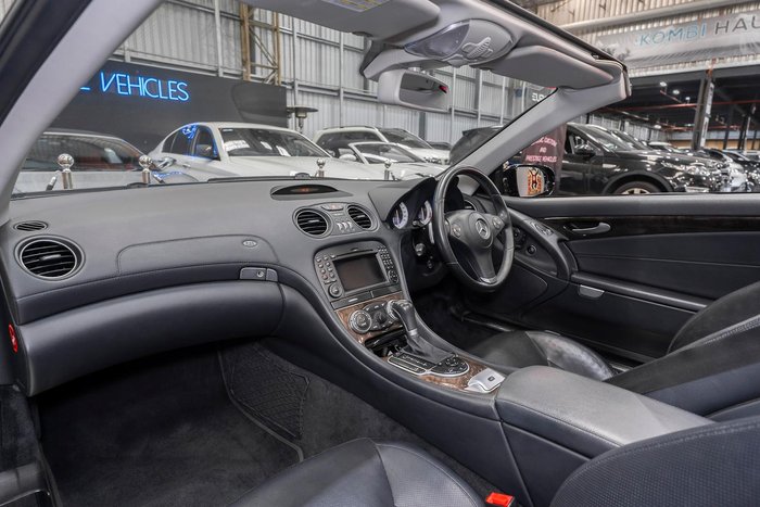 2009 Mercedes-Benz SL-Class SL350 R230 MY09 Obsidian Black