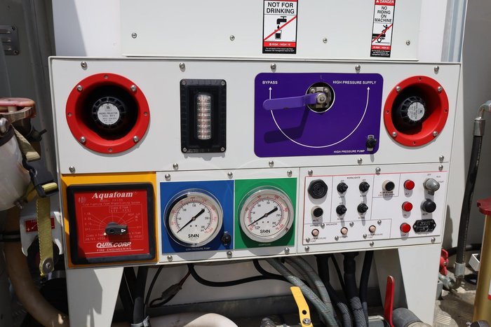 2017 Fuso Canter Fg 4X4 Quik Corp Fire Truck White