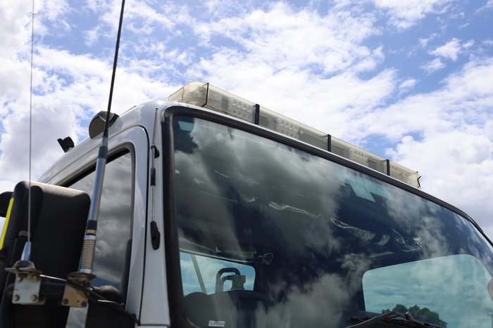 2017 Fuso Canter Fg 4X4 Quik Corp Fire Truck White