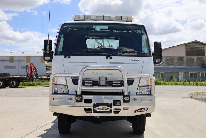 2017 Fuso Canter Fg 4X4 Quik Corp Fire Truck White