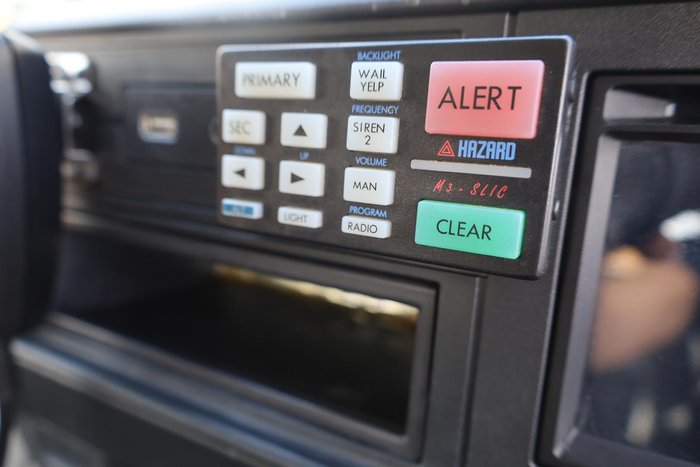 2017 Fuso Canter Fg 4X4 Quik Corp Fire Truck White