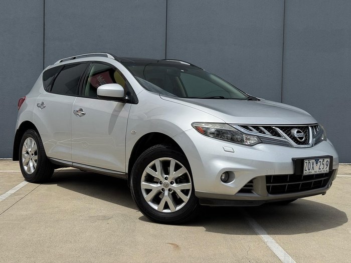 2012 Nissan Murano Ti Z51 Series 3 4X4 Constant Brilliant Silver