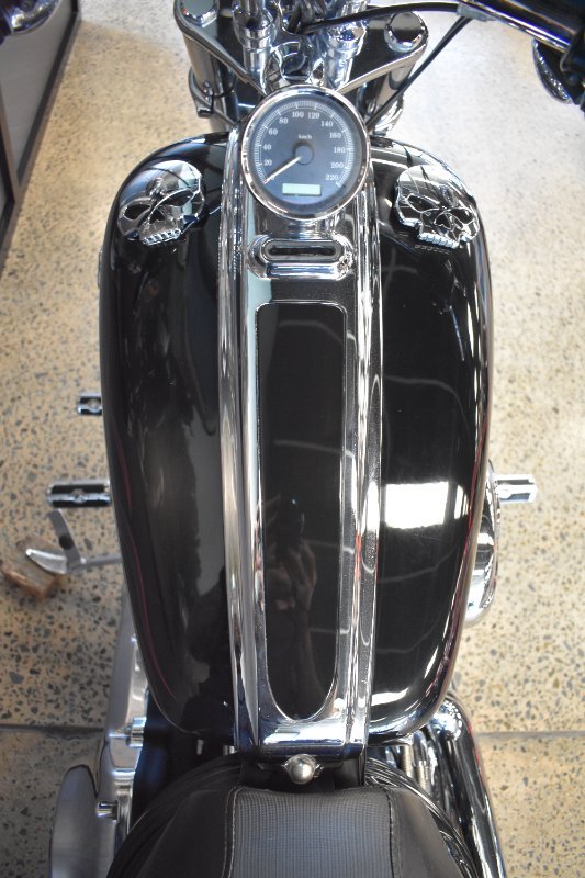 2008 Harley-davidson FXCW ROCKER VIVID BLACK