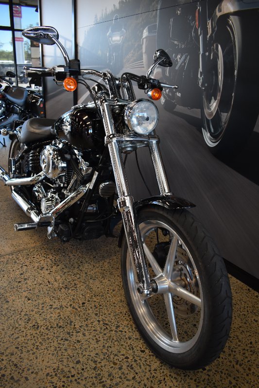 2008 Harley-davidson FXCW ROCKER VIVID BLACK