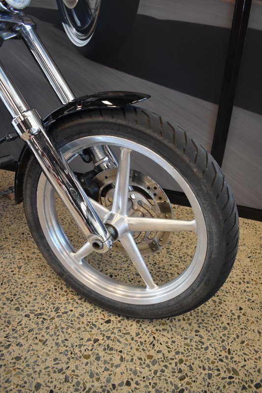 2008 Harley-davidson FXCW ROCKER VIVID BLACK