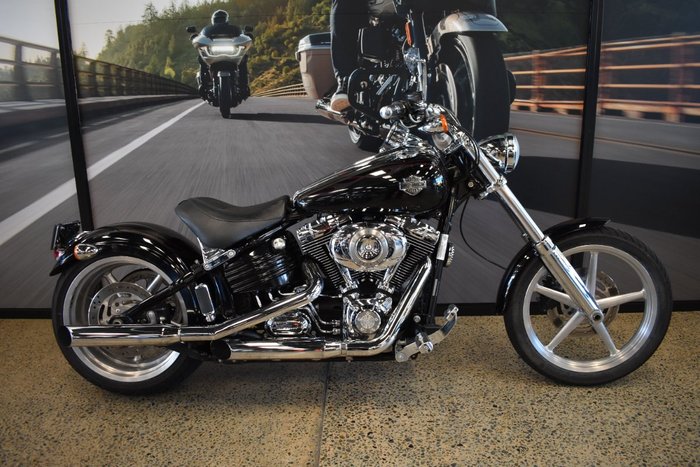 2008 Harley-davidson FXCW ROCKER VIVID BLACK