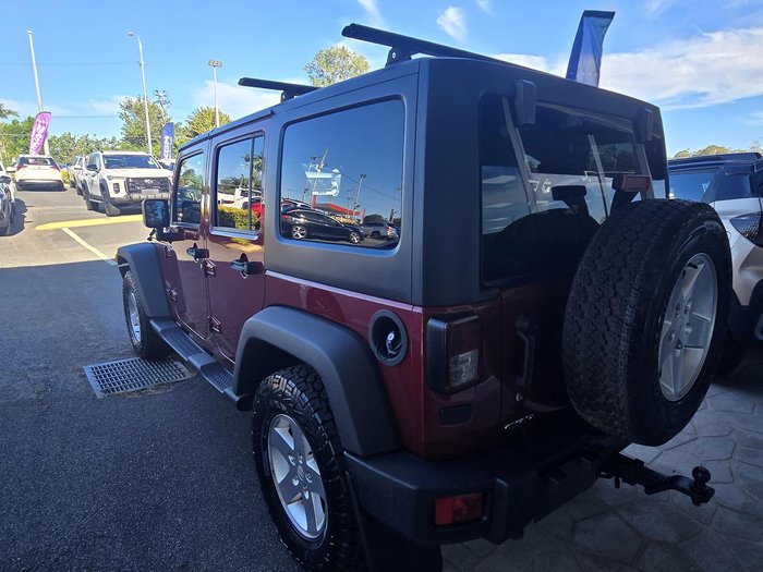 2010 Jeep Wrangler Unlimited Sport JK MY10 4X4 Red