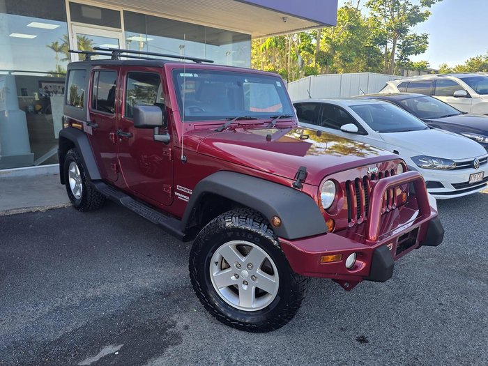2010 Jeep Wrangler Unlimited Sport JK MY10 4X4 Red