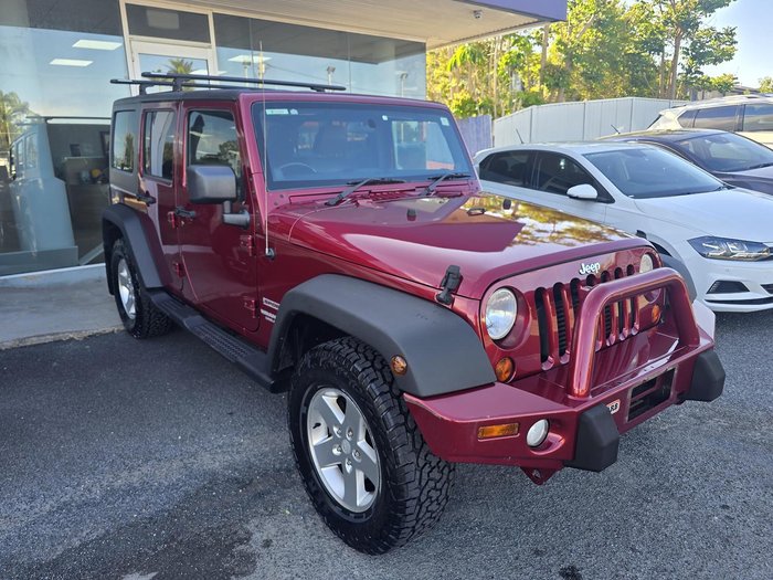 2010 Jeep Wrangler Unlimited Sport JK MY10 4X4 Red