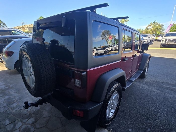 2010 Jeep Wrangler Unlimited Sport JK MY10 4X4 Red