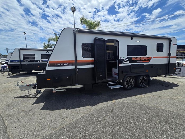 2025 New Age Caravans Road Owl 21' Triple Bunk Family