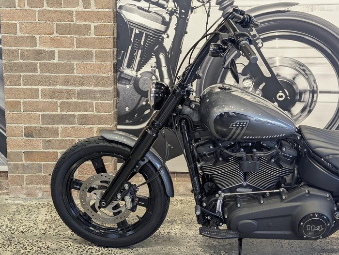 2022 Harley-Davidson Street Bob 114 (FXBBS) Softail Grey