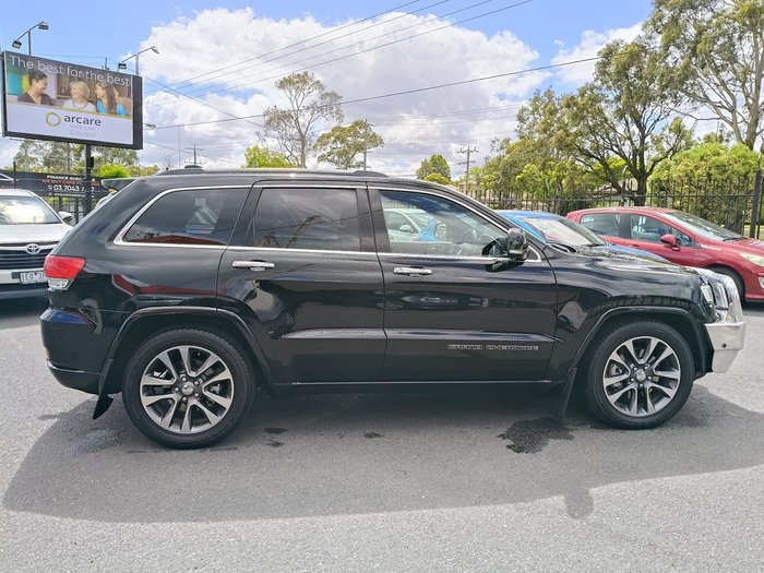 2017 Jeep Grand Cherokee Overland WK MY17 4X4 Dual Range Diamond Black Crystal