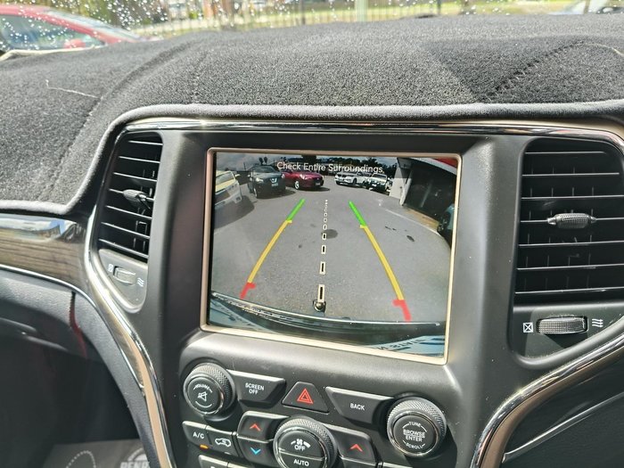 2017 Jeep Grand Cherokee Overland WK MY17 4X4 Dual Range Diamond Black Crystal