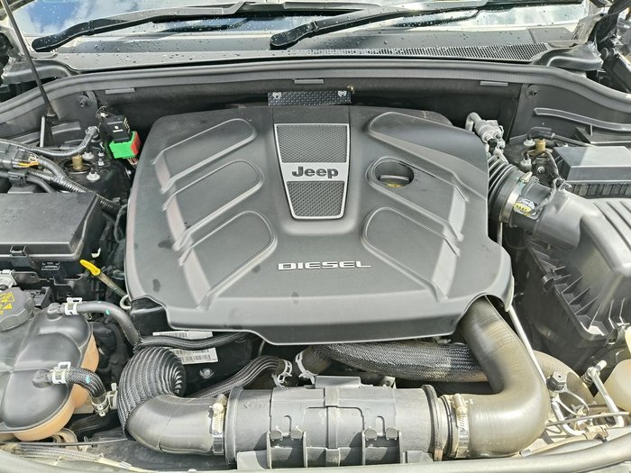 2017 Jeep Grand Cherokee Overland WK MY17 4X4 Dual Range Diamond Black Crystal