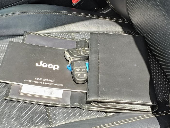 2017 Jeep Grand Cherokee Overland WK MY17 4X4 Dual Range Diamond Black Crystal