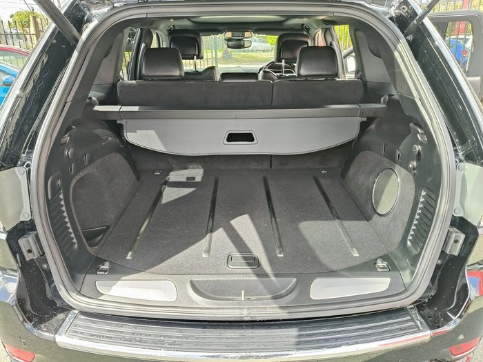 2017 Jeep Grand Cherokee Overland WK MY17 4X4 Dual Range Diamond Black Crystal