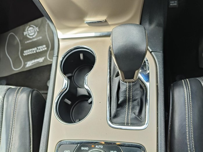 2017 Jeep Grand Cherokee Overland WK MY17 4X4 Dual Range Diamond Black Crystal