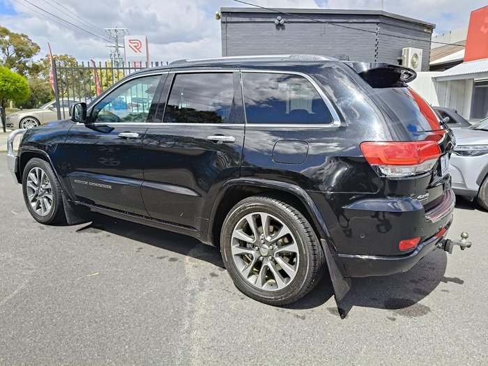 2017 Jeep Grand Cherokee Overland WK MY17 4X4 Dual Range Diamond Black Crystal