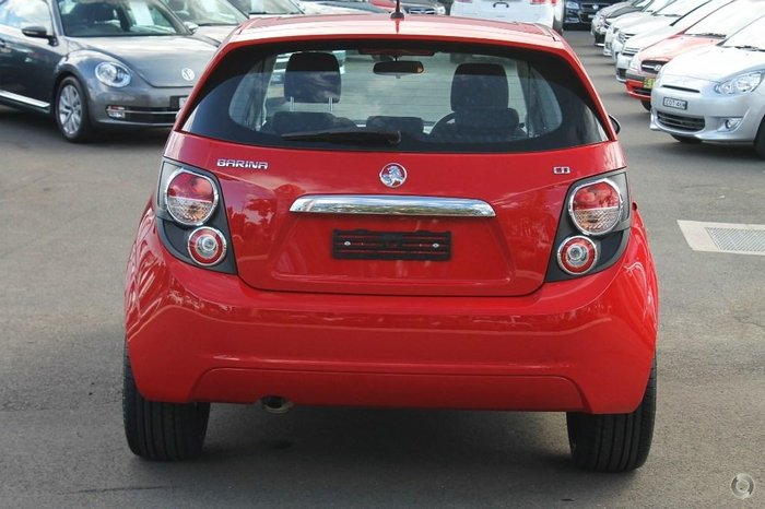 2015 Holden Barina CD TM MY15 Blaze Red