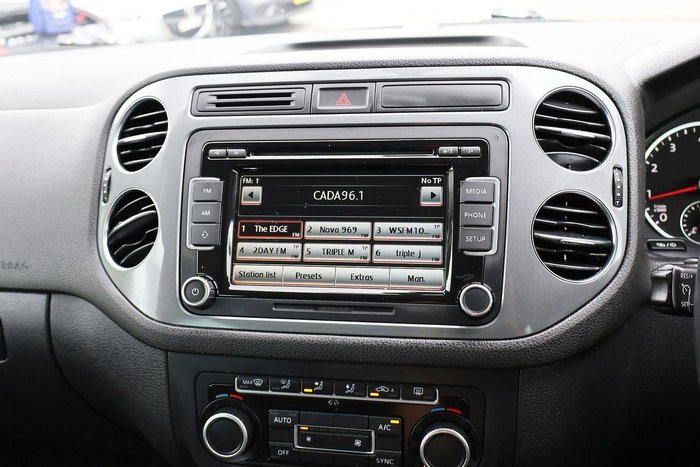 2014 Volkswagen Tiguan 132TSI 5N MY15 Four Wheel Drive Pure White