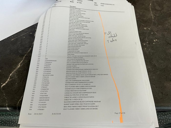 2016 Mack Trident Cmht Full Mack Rebuild $98000+Gst Rwc See Cond WHITE