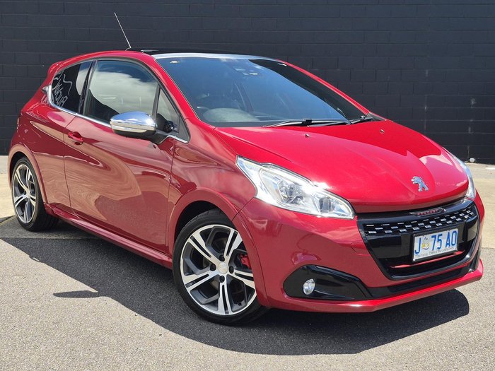 2017 Peugeot 208 GTi A9 MY18 Ruby Red