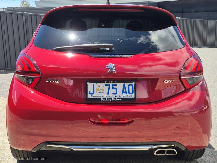 2017 Peugeot 208 GTi A9 MY18 Ruby Red