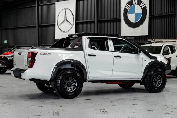 2020 Isuzu D-MAX SX MY19 4X4 Dual Range Splash White