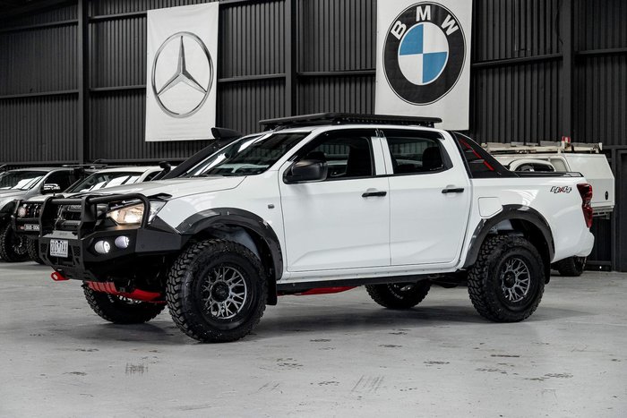 2020 Isuzu D-MAX SX MY19 4X4 Dual Range Splash White