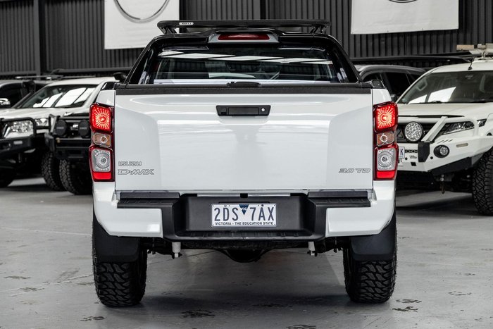 2020 Isuzu D-MAX SX MY19 4X4 Dual Range Splash White