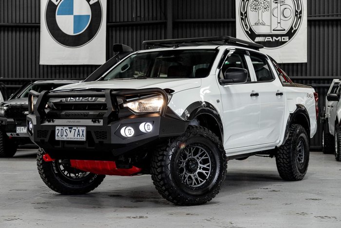2020 Isuzu D-MAX SX MY19 4X4 Dual Range Splash White