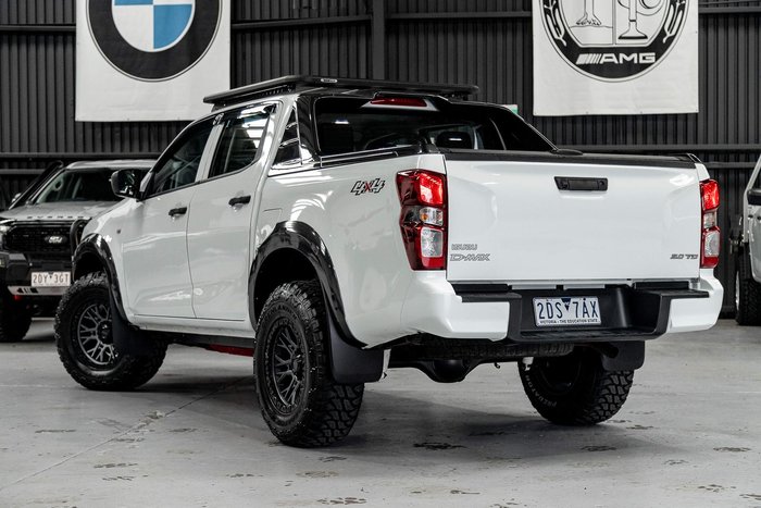 2020 Isuzu D-MAX SX MY19 4X4 Dual Range Splash White
